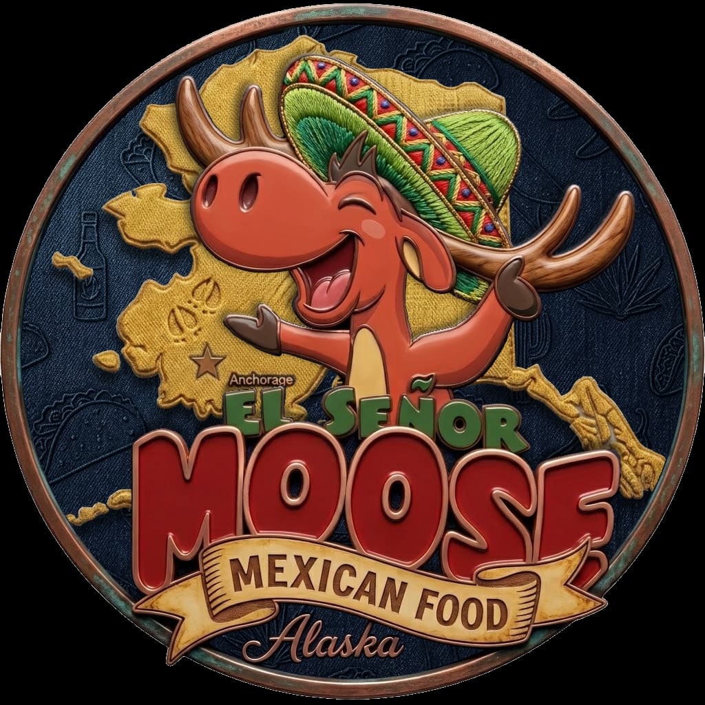 El Señor Moose Large Emblem